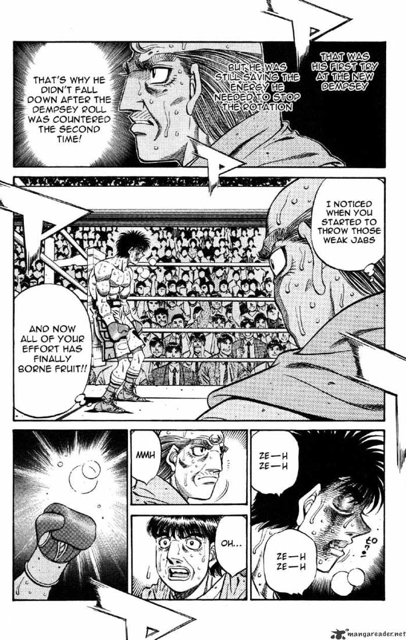Hajime no Ippo: Fighting Spirit, Chapter 497 image 13